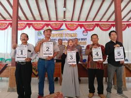 Rapat Pleno Penetapan dan Pengundian Nomor Urut Calon Lurah Kalurahan Mertelu Tahun 2026